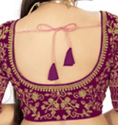 Designer blouse stitching in Dera Baba Nanak Gurdaspur | Design Open Back blouse for Saree | blouse stitching