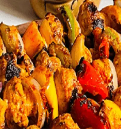 Delicious Mushroom Tikka and Paneer Achari Tikka in Dera Baba Nanak | Fauji Da Dhaba Dera Baba Nanak