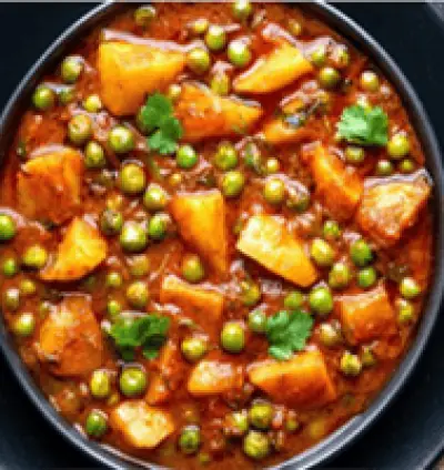 Kadahi Aloo Matar and Save Bhaji in Dera Baba Nanak | Fauji Da Dhaba in Dera Baba Nanak