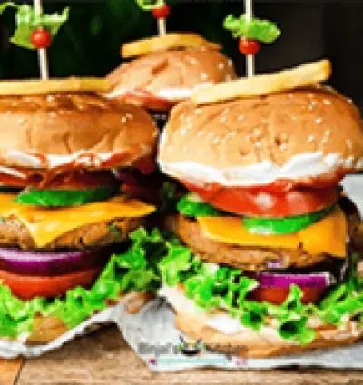 Veg Burger - Mashroom Veg Burger in Dera Baba Nanak | Burger snacks in Dera Baba Nanak