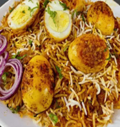 Egg Biryani | Fauji Da Dhaba Dera Baba Nanak Gurdaspur | Egg Rice Biryani