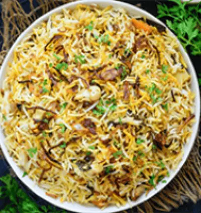 Veg Biryani | Fauji Da Dhaba Dera Baba Nanak Gurdaspur | Veg Rice Biryani