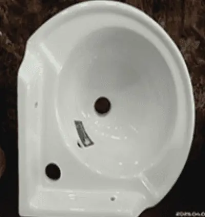 Corner Wash Basin Sink in Dera Baba Nanak | Small Size Wash Basin | Corner Sink | Dera Baba Nanak