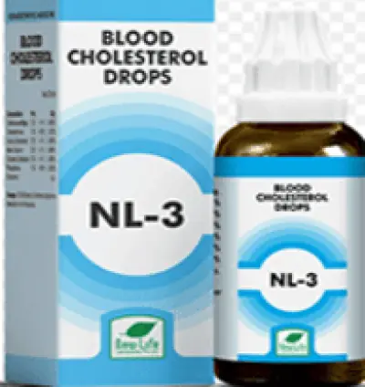 Blood Cholesterol Drops Nl 3 | New Life NL-3 | Homeopathy Medicine Store in Amritsar