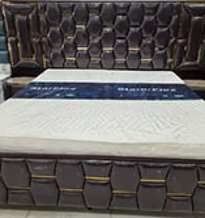 Double Bed | Double Bed with corner | Fatehgarh Churian | Wooden double beds | Ratra Furniture