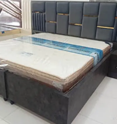 Double beds with corner | Ratra Furniture Fatehgarh Churian | New Design Furniture