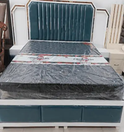 Double beds with corner | Wooden double beds in Fatehgarh Churian | Ratra Furniture House